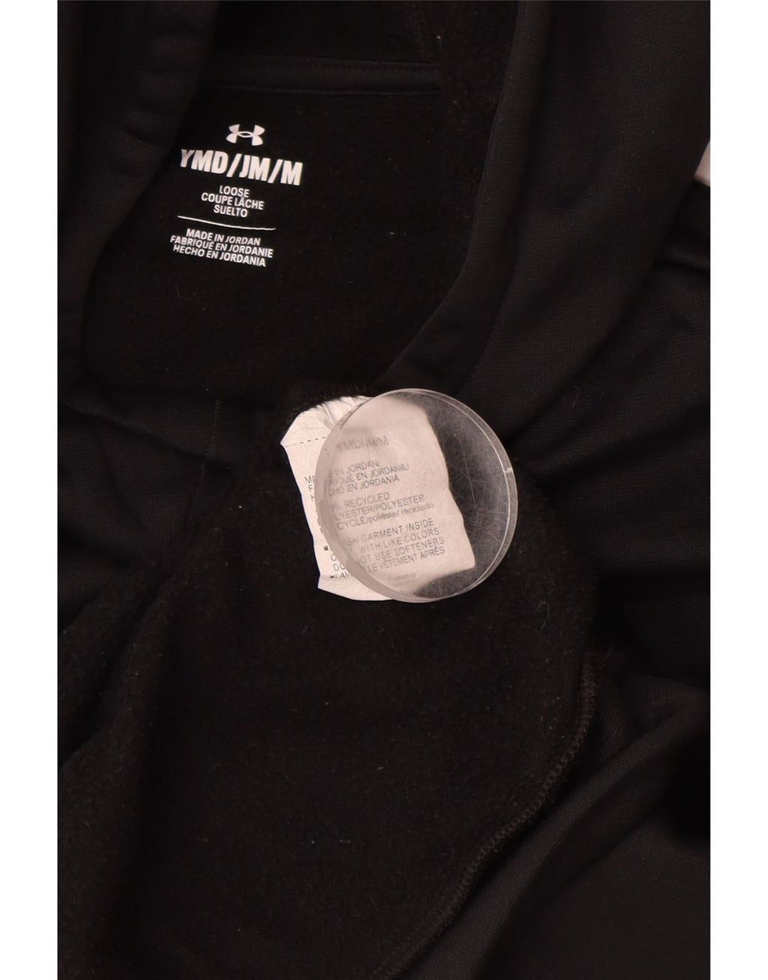 UNDER ARMOUR Pull à capuche ample graphique pour fille 9-10 ans Noir moyen