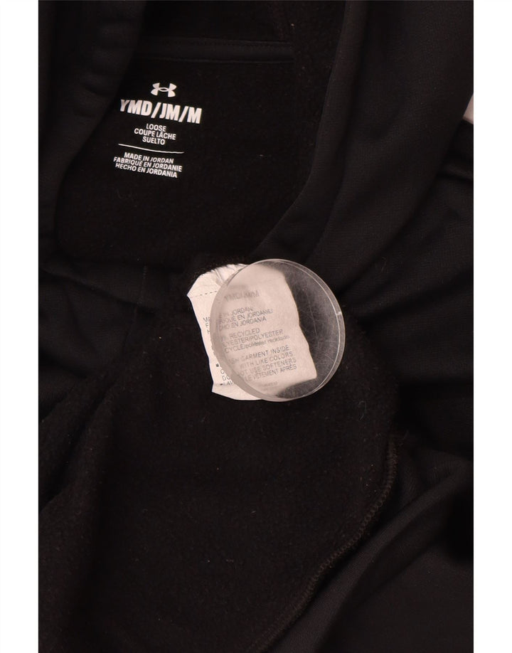 UNDER ARMOUR Pull à capuche ample graphique pour fille 9-10 ans Noir moyen