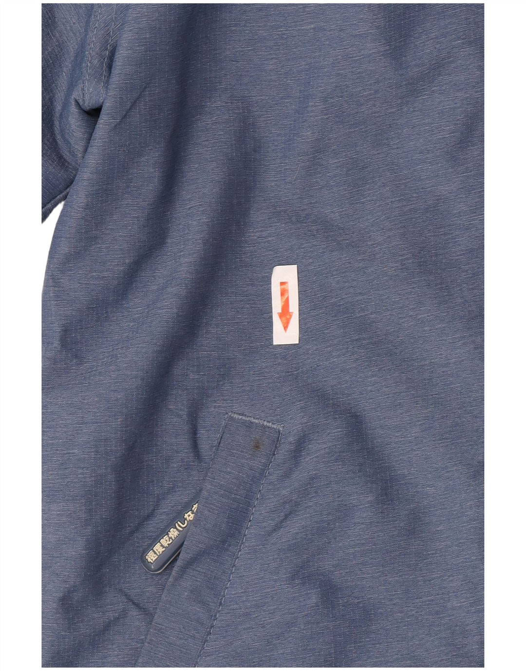 Superdry Veste coupe-vent graphique pour femme UK 14 Bleu moyen