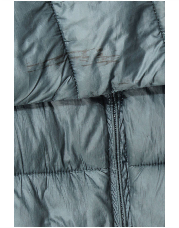 Champion Veste matelassée à capuche pour homme UK 36 Petit Bleu Polyester