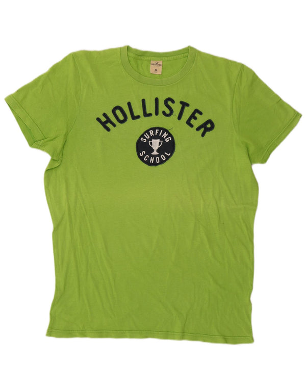 Hollister T-shirt graphique pour homme XL Vert