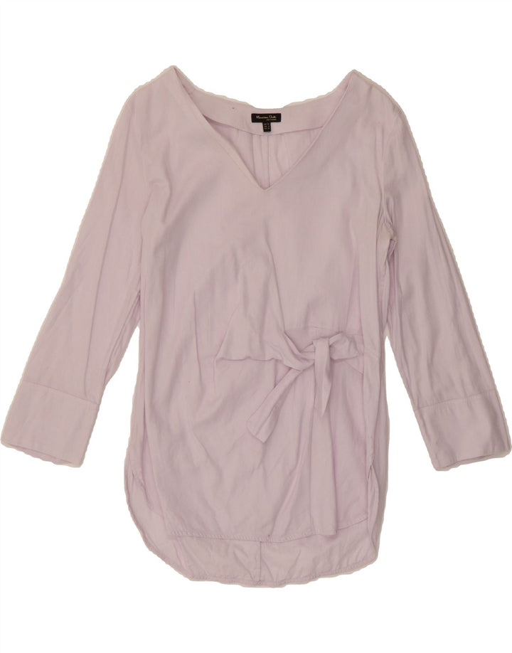 MASSIMO DUTTI Womens 3/4 Sleeve Blouse Top EU 36 XS Pink Vintage Massimo Dutti and Second-Hand Massimo Dutti from Messina Hembry 