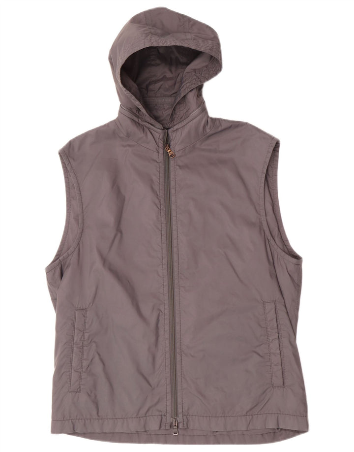 Hugo Boss Gilet à capuche pour homme EU 52 XL Gris Polyamide