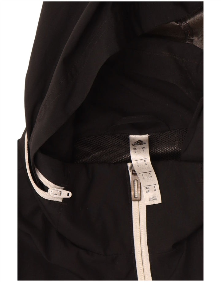 Adidas Veste de survêtement à capuche pour homme Petit Noir Polyester