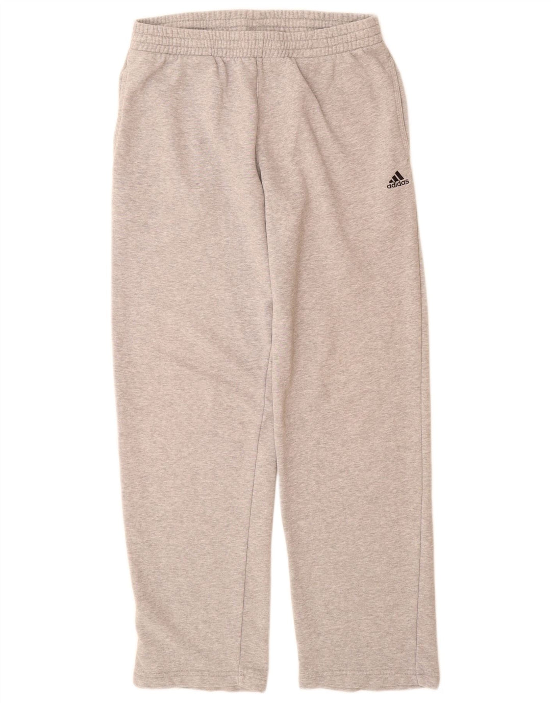 Adidas Pantalon de Survêtement Homme Gris Moyen Moucheté Coton
