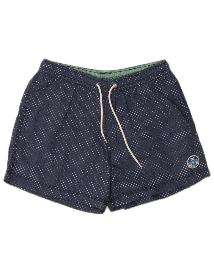 Short de Bain Homme North Sails Polyamide Taché Bleu Marine Moyen