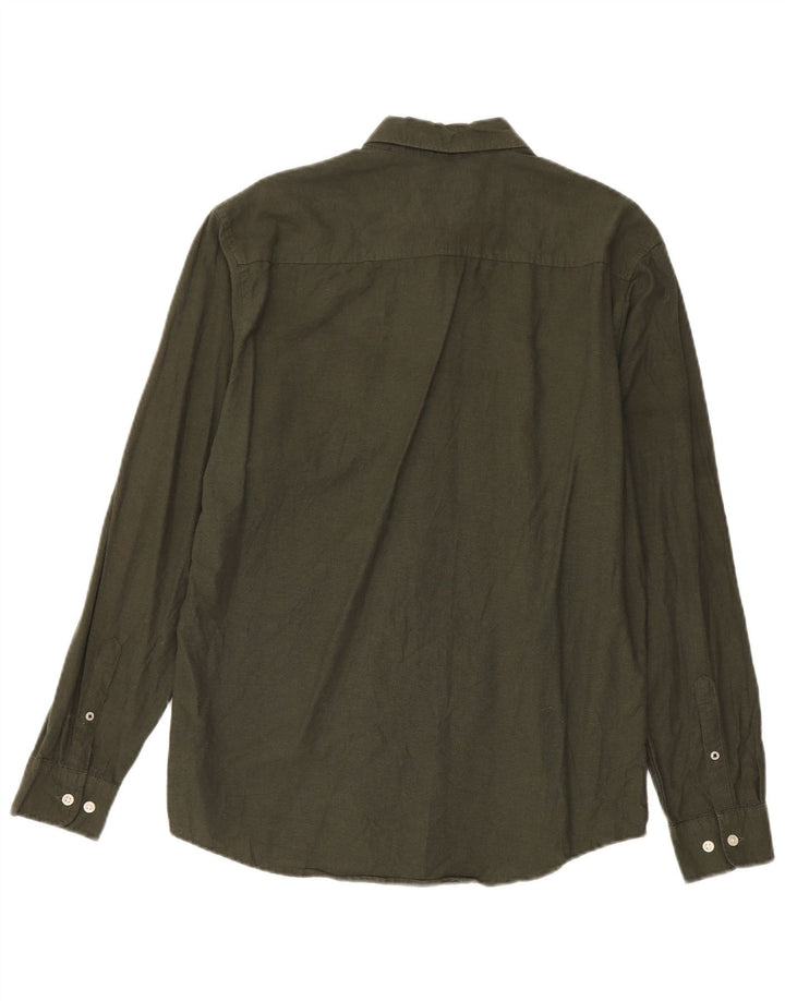 Jack & Jones Chemise Homme Large Kaki Coton