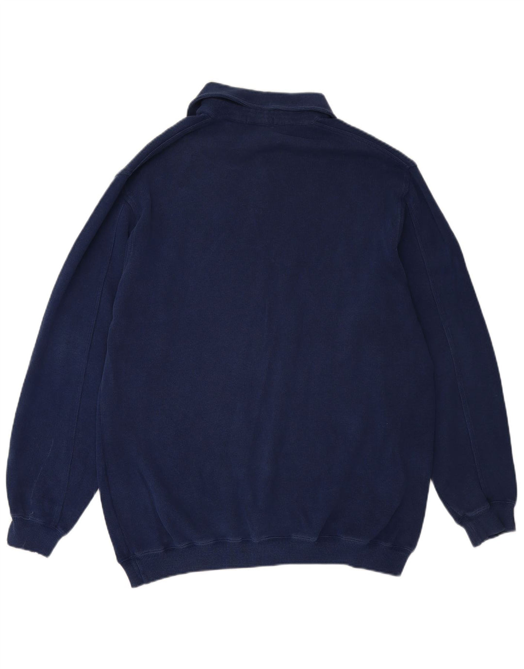 GANT Pull col polo homme grand bleu marine coton