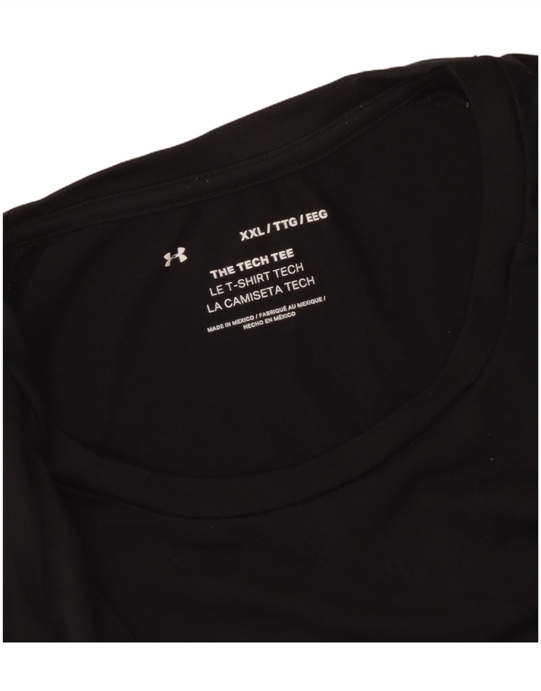 Under Armour T-Shirt Homme Haut 2XL Noir