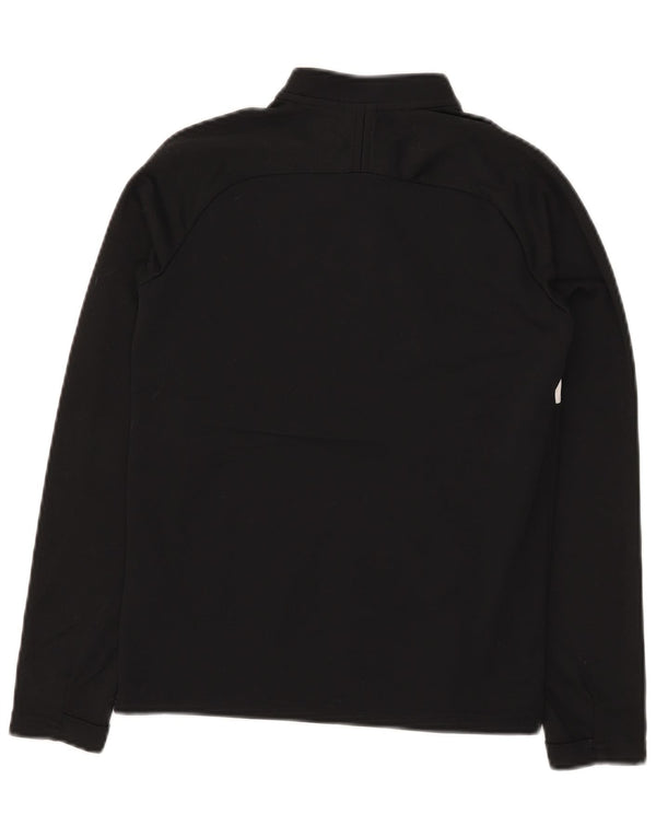 Haut de survêtement Nike Dri Fit pour garçon 10-11 ans, noir moyen