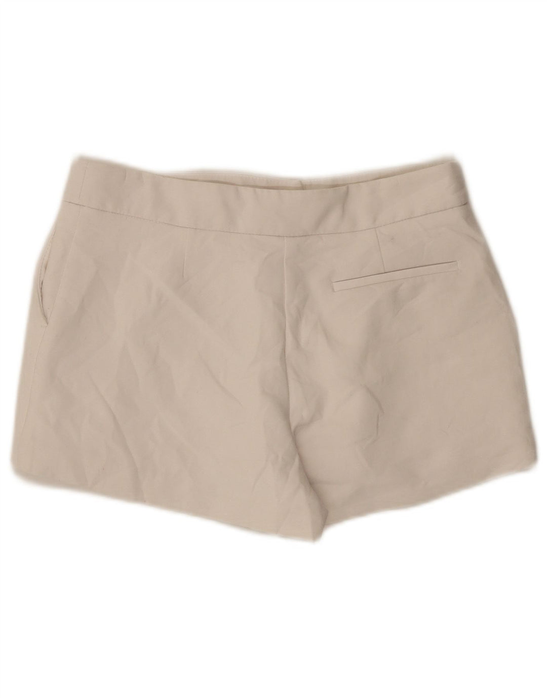 Zara Femme Jupe-short UK 6 XS W30 Blanc Viscose