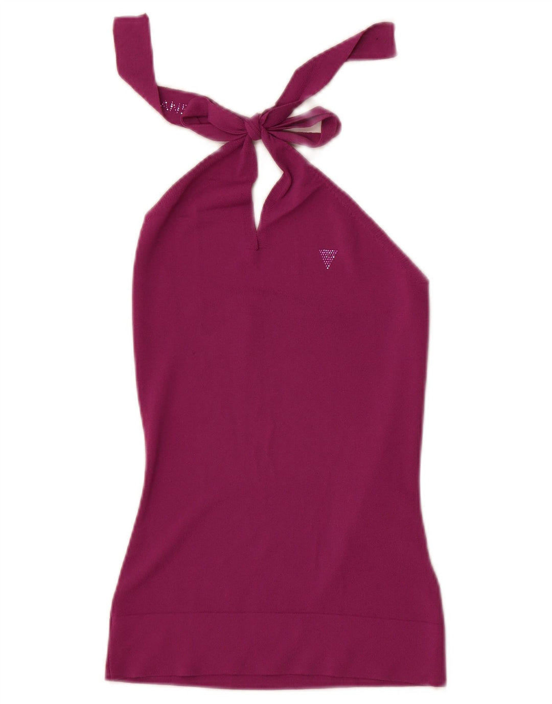 Guess Haut Licou Femme UK 12 Viscose Violet Moyen