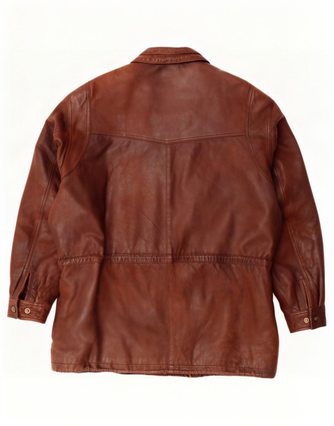 Morena Veste en cuir pour homme IT 52 XL Marron
