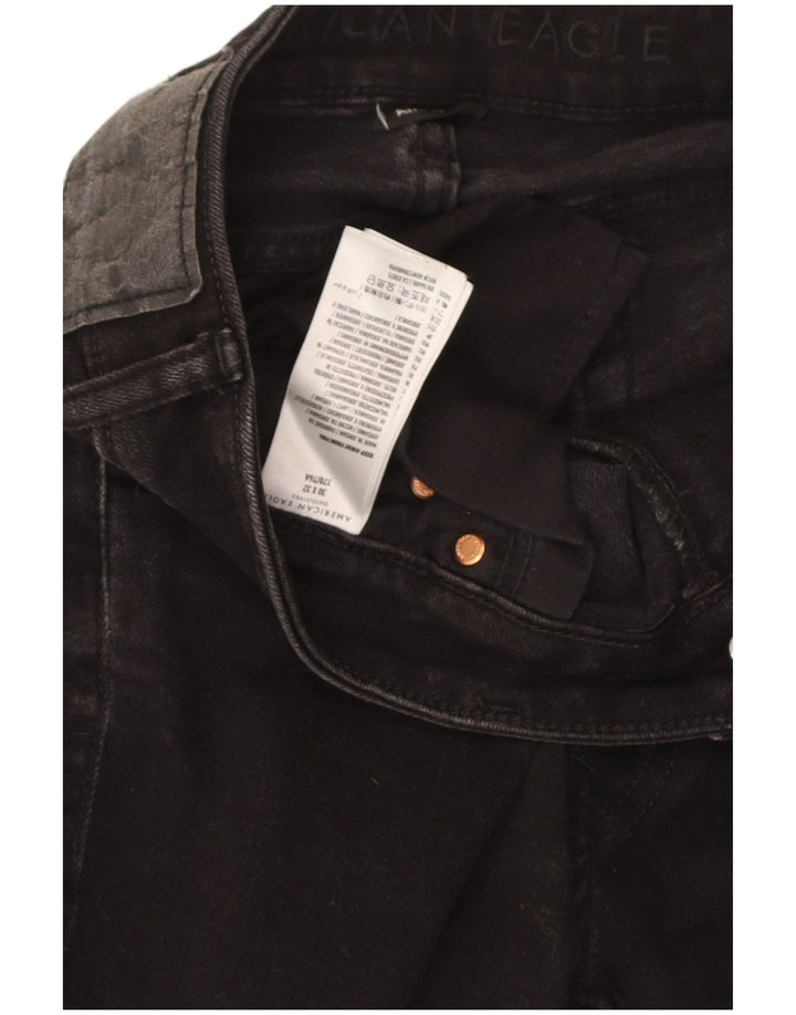American Eagle Jean court femme W30 L26 coton noir
