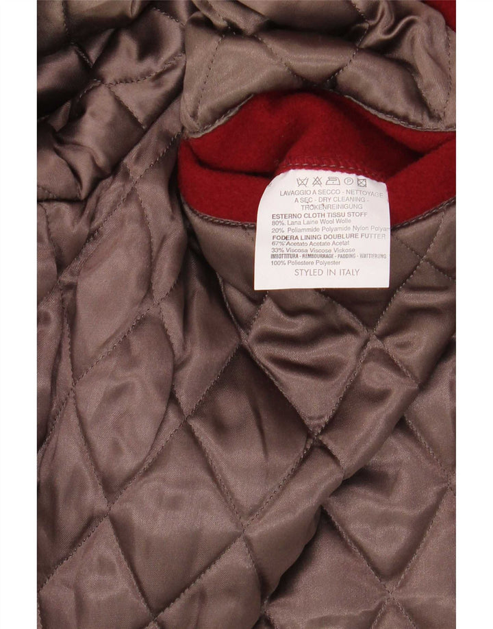 Ciao Manteau Homme IT 54 XL Laine Rouge