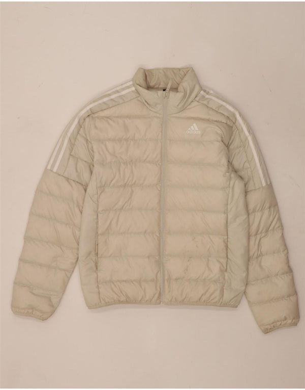 Adidas Veste rembourrée pour homme UK 38 Polyester beige moyen
