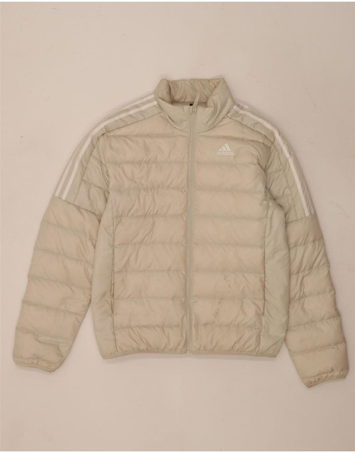 Adidas Veste rembourrée pour homme UK 38 Polyester beige moyen