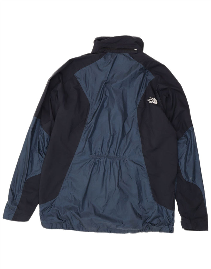 The North Face Veste de pluie pour homme UK 38 Medium Bleu marine Colourblock