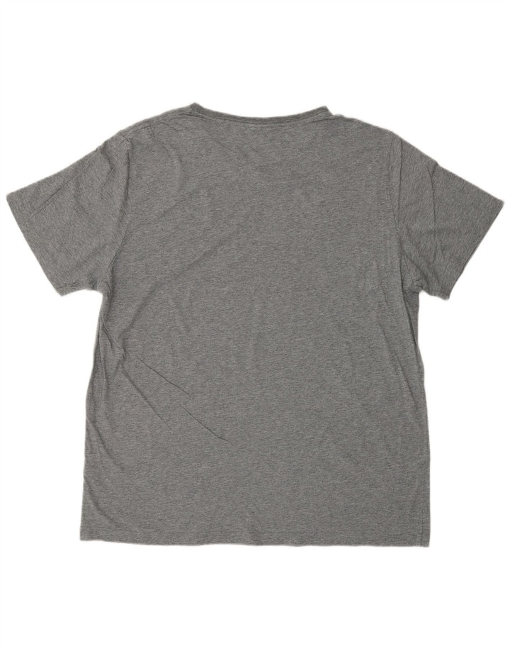 PUMA T-Shirt Top Homme XL Gris Moucheté