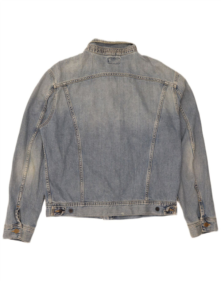 Lee Veste en Jean Homme UK 42 XL Bleu Coton