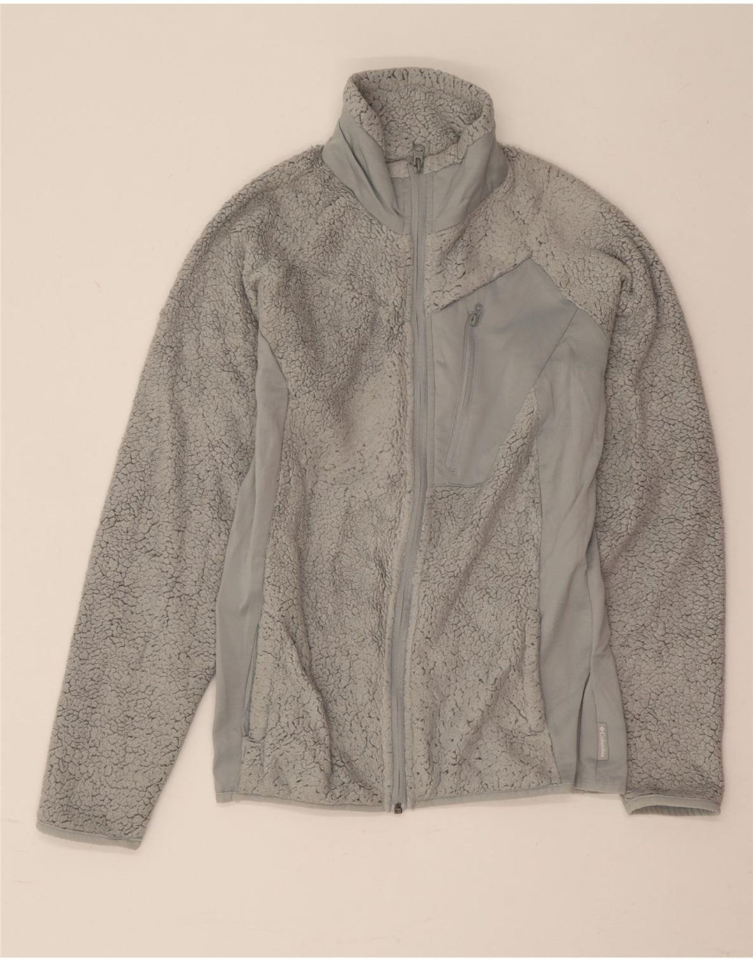 Columbia Veste Polaire Femme UK 10 Small Gris Polyester