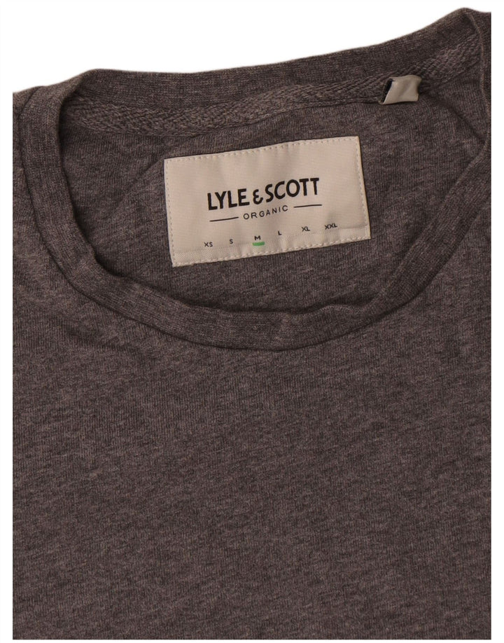 Lyle & Scott T-Shirt Homme Gris Moyen Coton