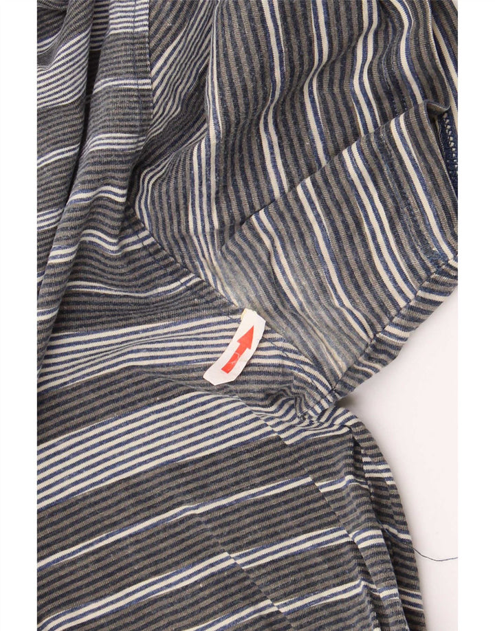 Paul Smith Polo Homme Gris Moyen Rayé Coton