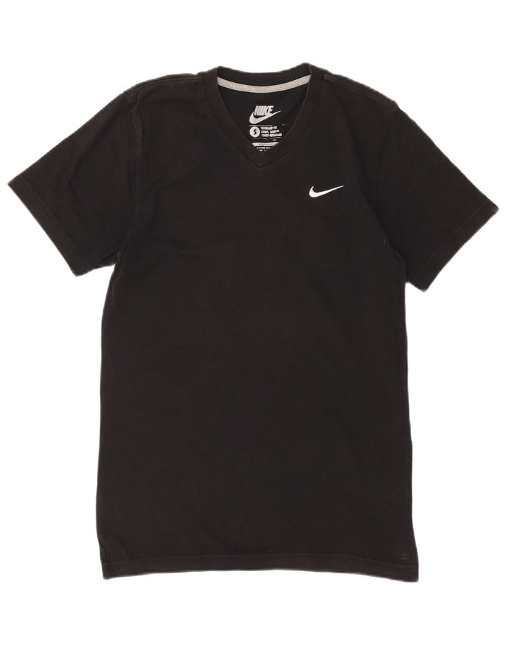 NIKE T-shirt coupe classique pour hommes, petit, noir