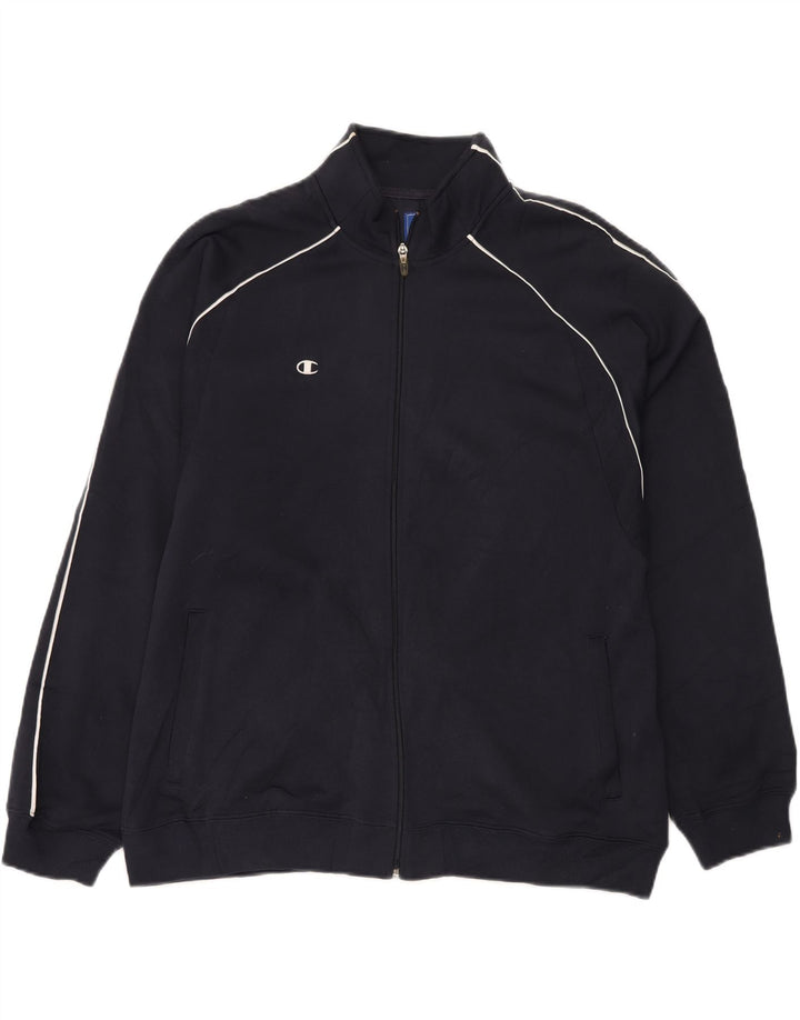 Champion Veste de survêtement pour homme Taille L Bleu marine Polyester
