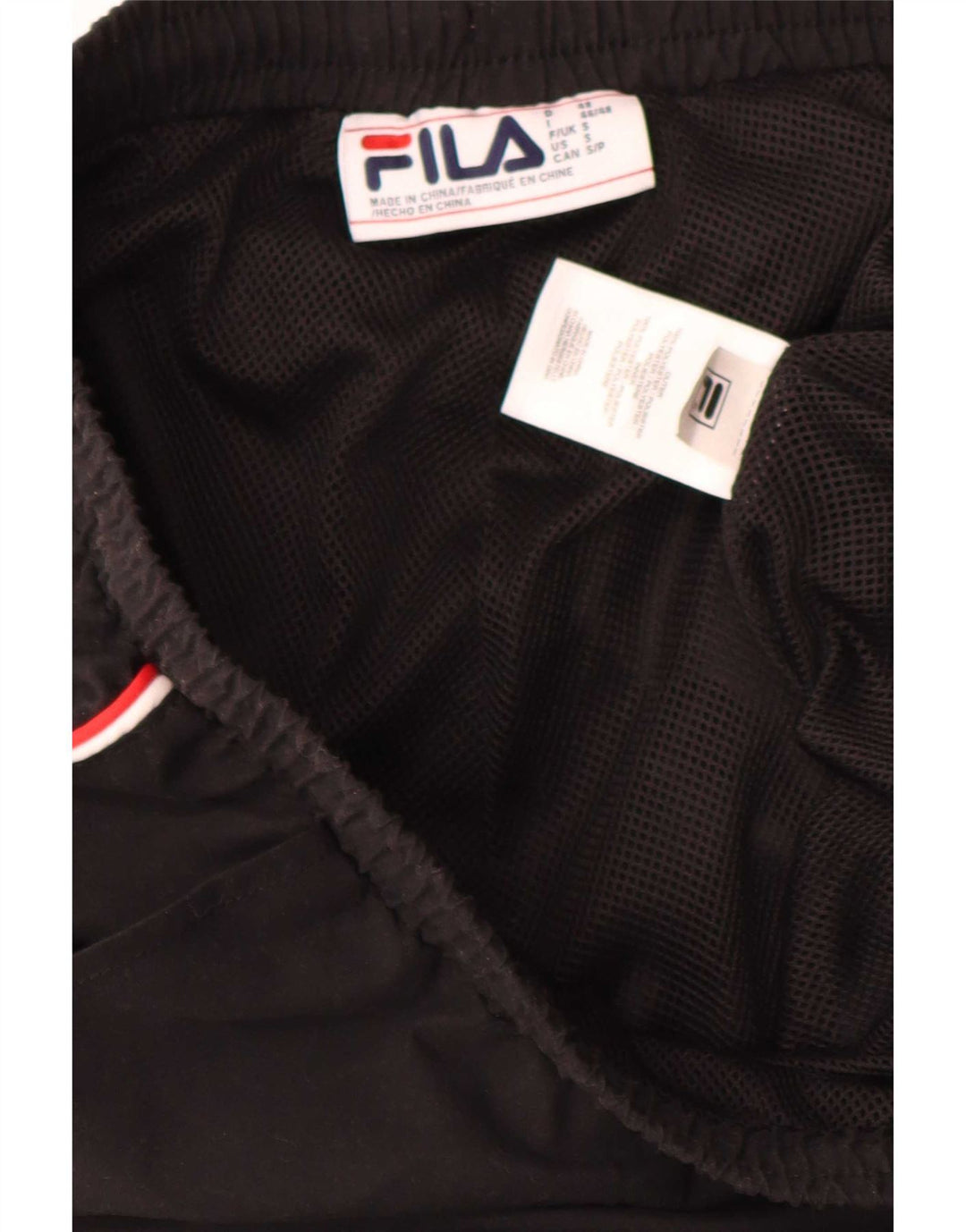 Fila Pantalon De Survêtement Homme Pantalon De Jogging Petit Noir Polyester
