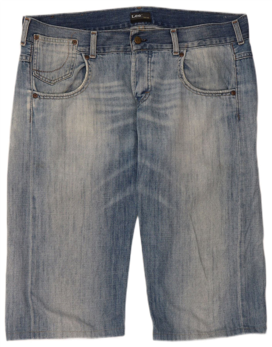 Lee Bermuda Denim Short W34 Grand Bleu Coton