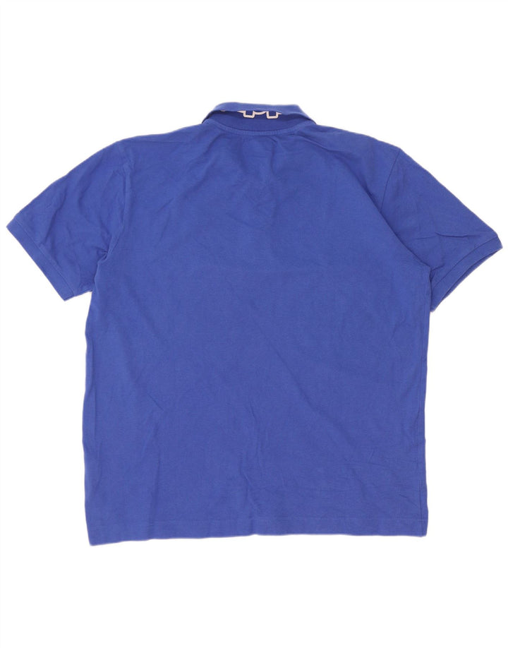 Kappa Polo Homme XL Bleu Coton