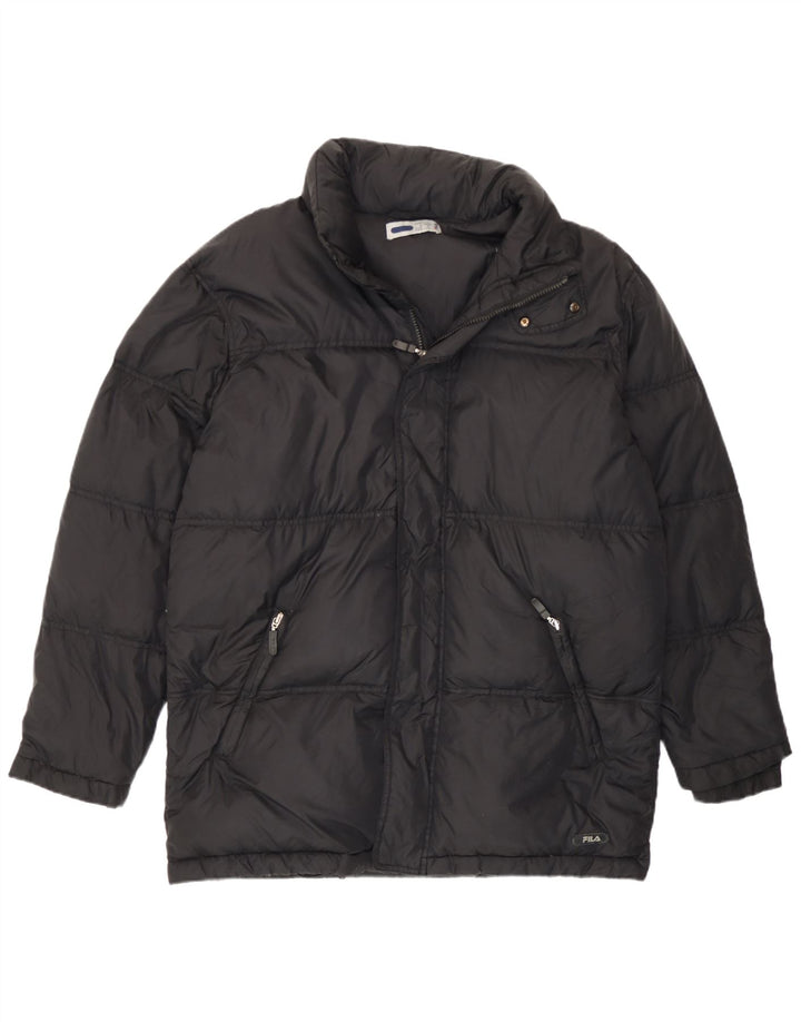 Fila Veste matelassée pour homme IT 46/48 Noir moyen