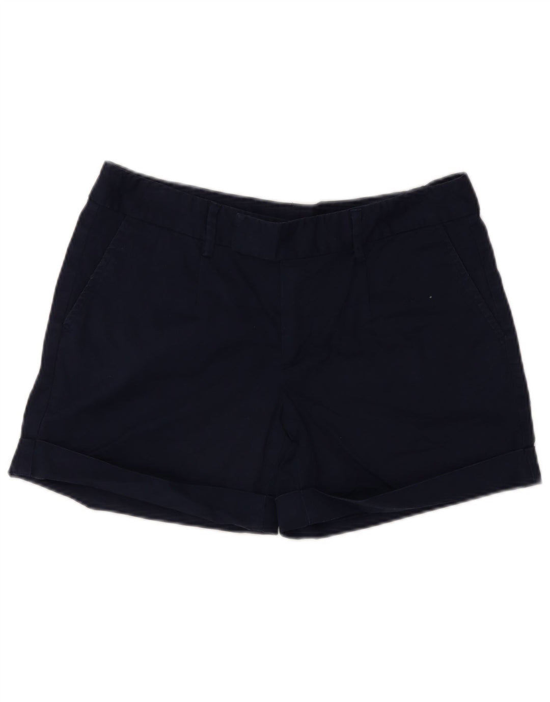 Benetton Short Chino Femme W30 Bleu Marine Moyen