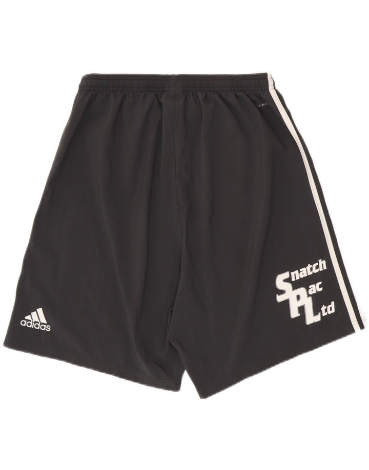 Adidas Short de sport Climalite Graphic pour homme, grand, noir, polyester