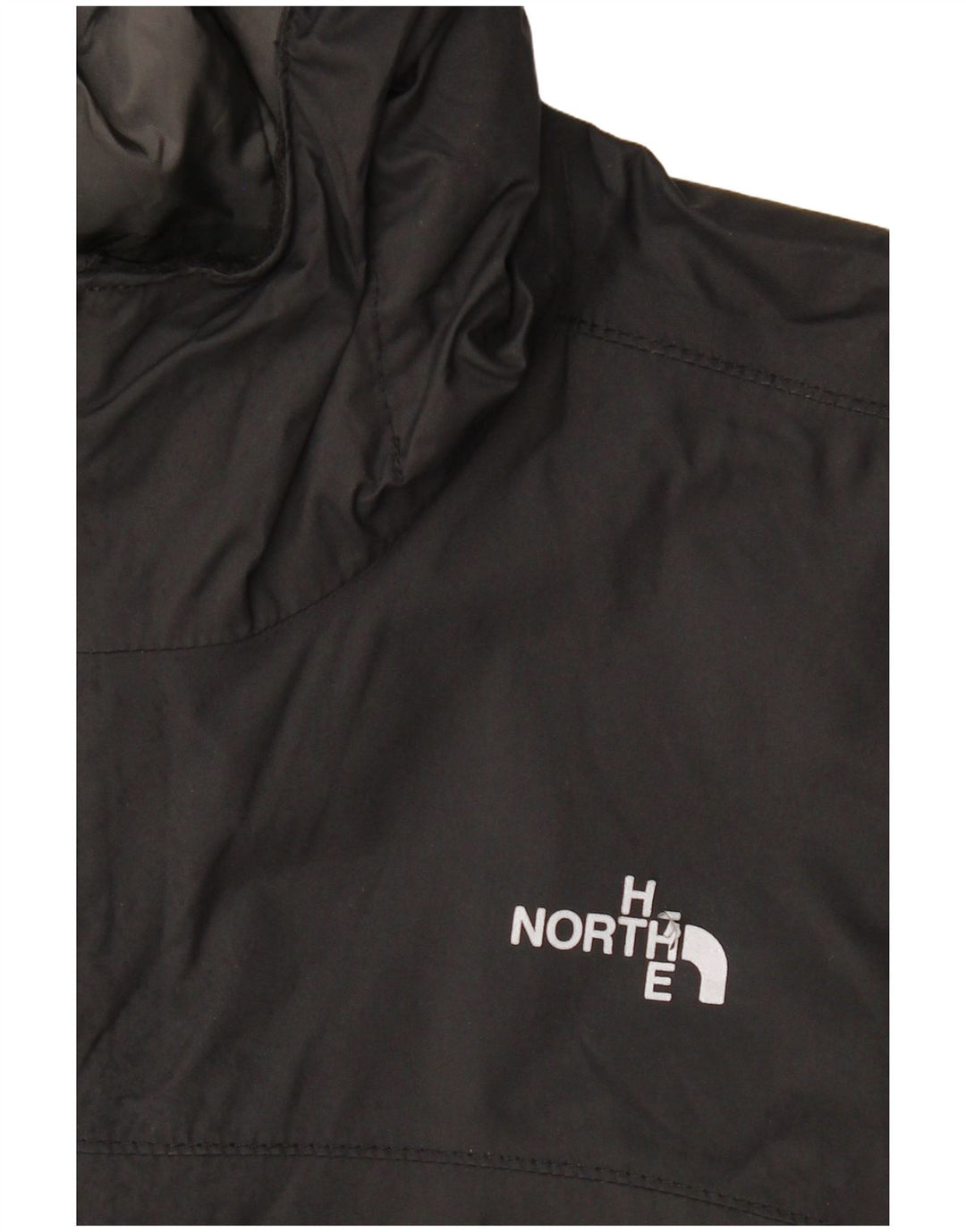 THE NORTH FACE Veste de pluie à capuche pour garçons 11-12 ans Large Noir Polyester
