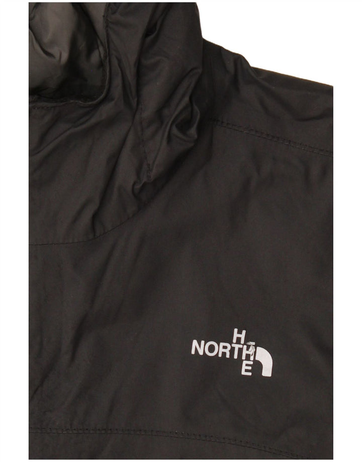 THE NORTH FACE Veste de pluie à capuche pour garçons 11-12 ans Large Noir Polyester
