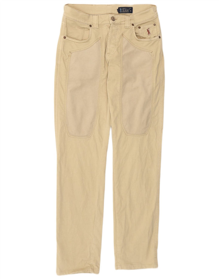 Jeckerson Jean fuselé homme W31 L31 coton beige
