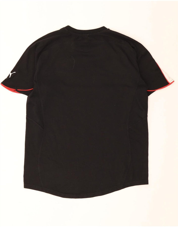 Puma Tee-Shirt Graphic Homme Noir Moyen Colourblock