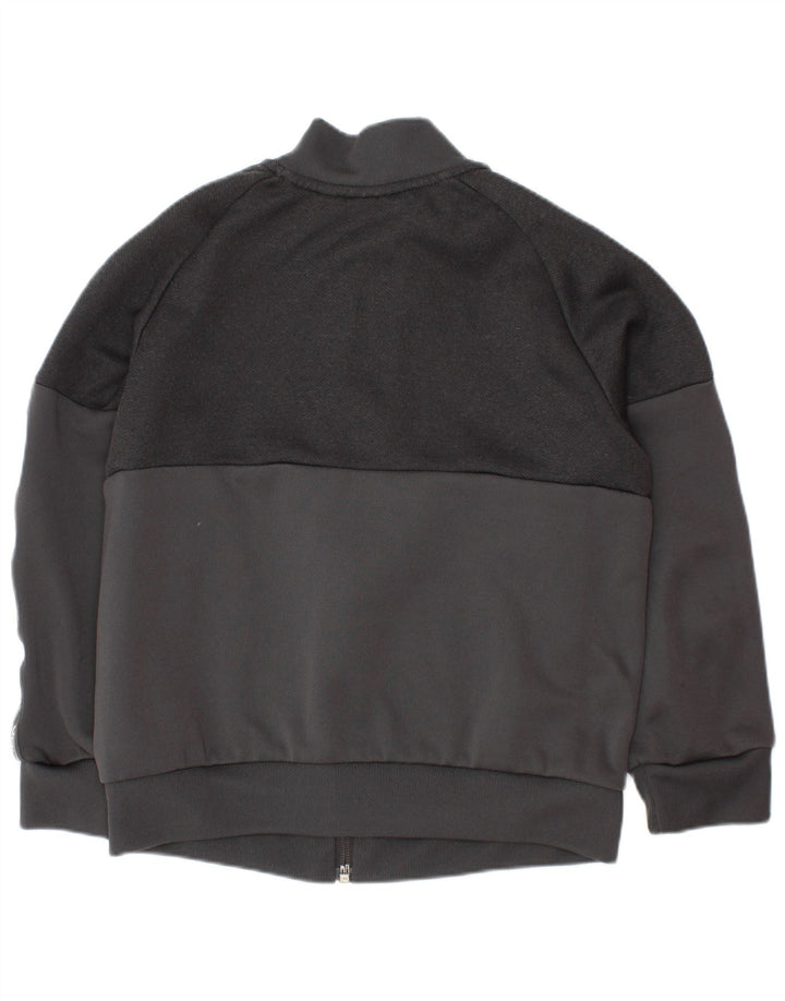 ADIDAS Veste de survêtement graphique pour garçon 6-7 ans Gris Polyester