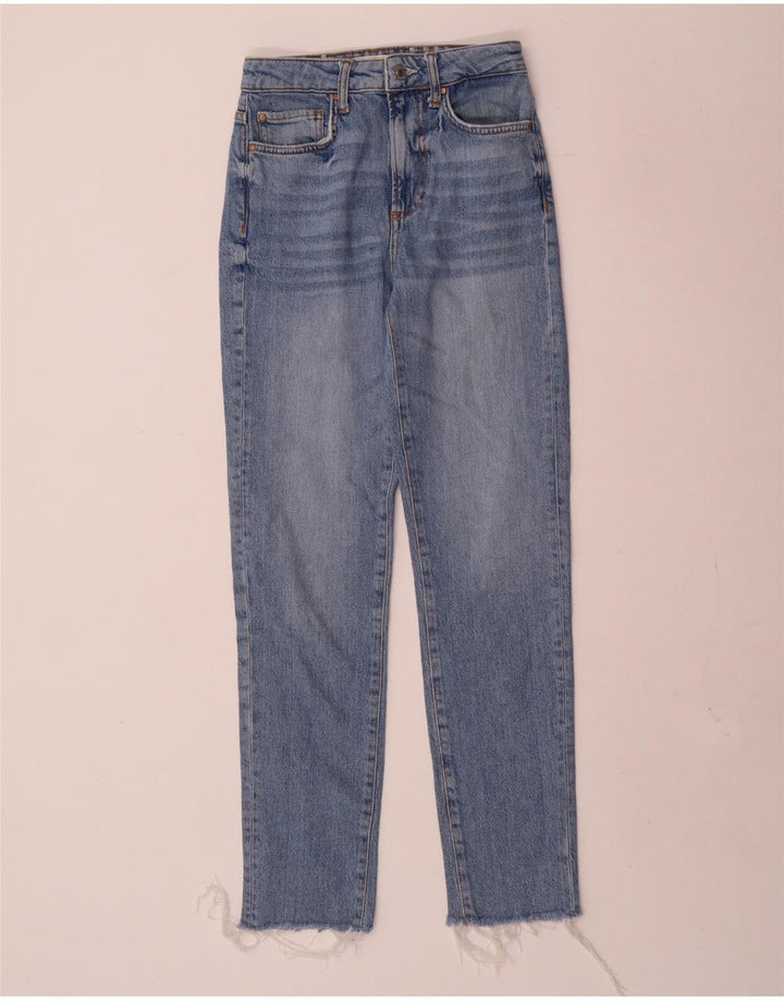 Guess Jean Slim Femme W24 L28 Bleu Coton