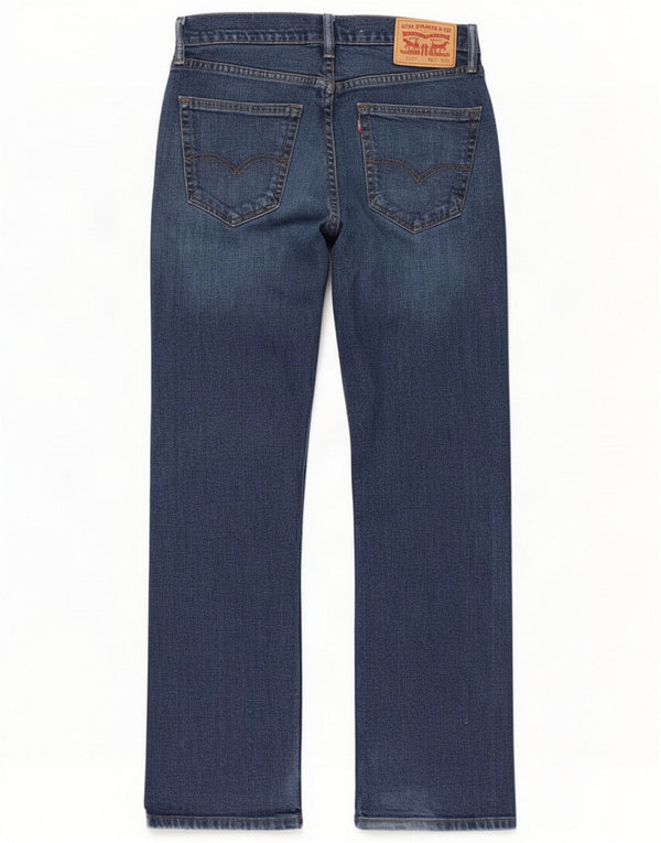 Levi's Mens 514 Straight Jeans W32 L30 Bleu Coton