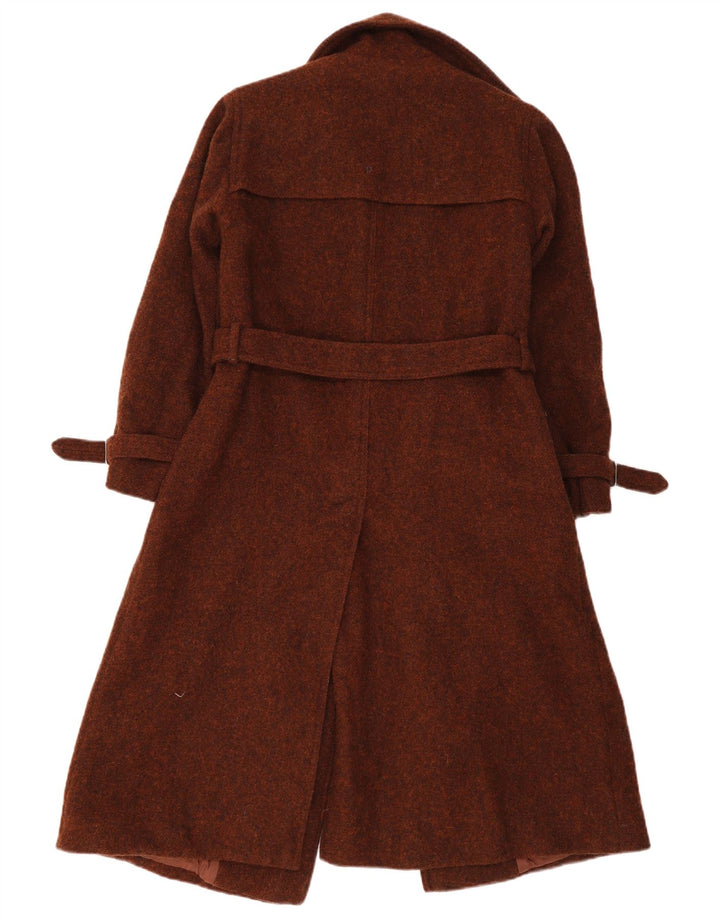 pardessus femme vintage UK 8 Petit Brun