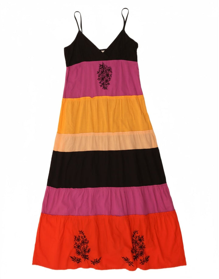 KAFFE Womens Sundress IT 38 XS Multicoloured Floral Cotton