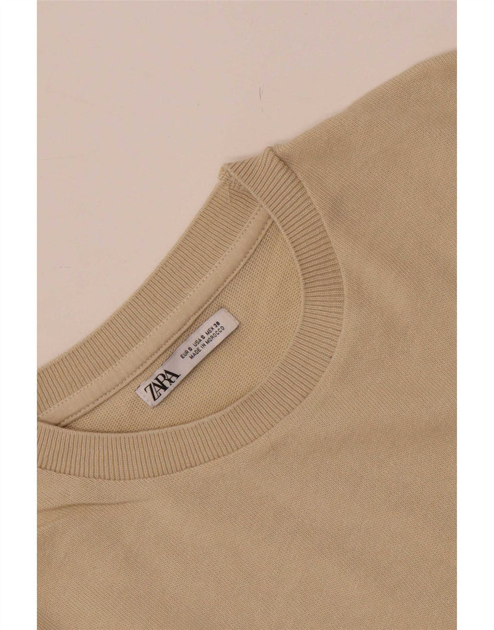 Zara T-Shirt Homme Haut Petit Beige