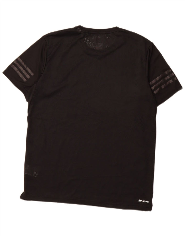 Adidas Hommes Climacool T-Shirt Haut Grand Noir Polyester