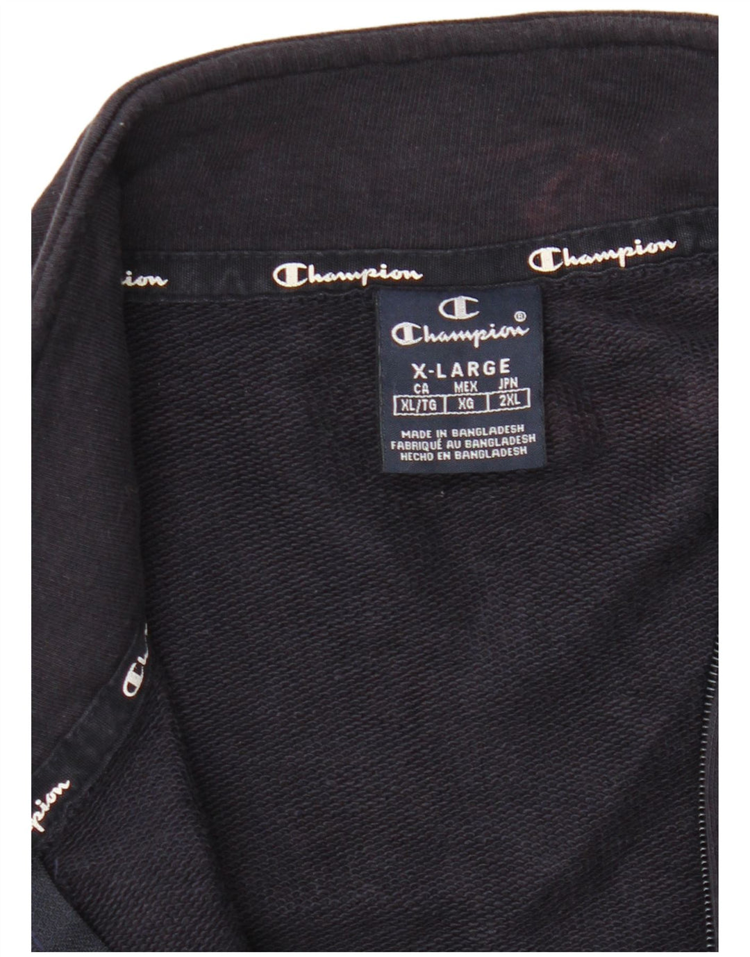 Champion Veste de Survêtement Homme XL Bleu Marine