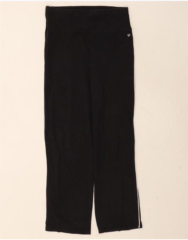 Marks & Spencer Pantalon de survêtement pour femme UK 12 Medium Noir Coton