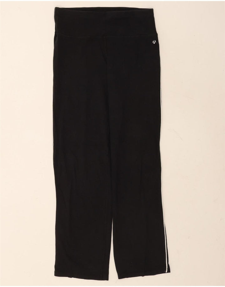 Marks & Spencer Pantalon de survêtement pour femme UK 12 Medium Noir Coton