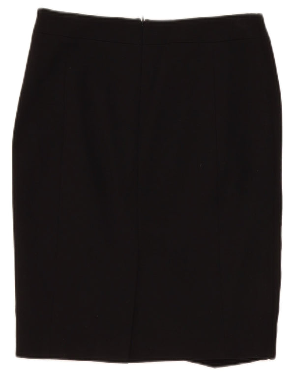 Karen Millen Jupe crayon pour femme UK 10 Small W28 Noir Colourblock Viscose
